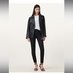 All Saints Black Denim Jeans